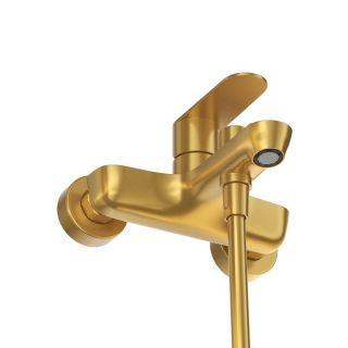 Смеситель для ванны и душа CEZARES STYLUS-VD-BORO брашированное золото